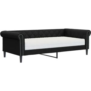 MAISONCHIC Schlafsofa - Schwarz - Vielseitiges 2-in-1 Design - Sofa & Bett - 90x200cm MAISONCHIC Schlafsofa - Schwarz - Vielseitiges 2-in-1 Design - Sofa & Bett - 90x200cm