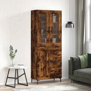 Maisonchic Model 69.5x34x180 cm - Smoked Oak Highboard Maisonchic Model 69.5x34x180 cm - Smoked Oak Highboard