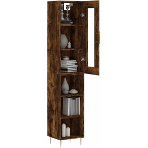 vidaXL Highboard Smoked Oak - Highboard vidaXL Highboard Smoked Oak - Highboard