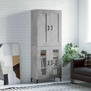 MaisonChic Highboard Gray - Modern Storage Furniture MaisonChic Highboard Gray - Modern Storage Furniture