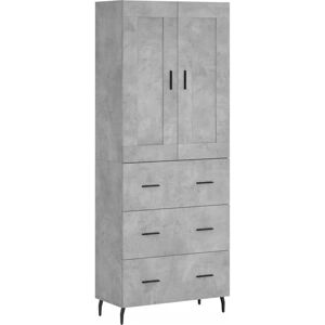vidaXL Wohnzimmer-Sideboard - Beton Grau - 3199765 vidaXL Wohnzimmer-Sideboard - Beton Grau - 3199765
