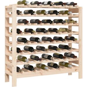 vidaXL Wine Rack 109.5x30x107.5 cm Solid Pine Wood - Wine Storage vidaXL Wine Rack 109.5x30x107.5 cm Solid Pine Wood - Wine Storage