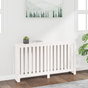 vidaXL White 153x19x84 cm Wooden Radiator Cover - Radiator Cover vidaXL White 153x19x84 cm Wooden Radiator Cover - Radiator Cover