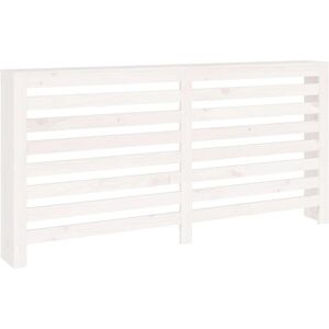 vidaXL White Solid Wood Pine Radiator Cover - Radiator Cabinet vidaXL White Solid Wood Pine Radiator Cover - Radiator Cabinet