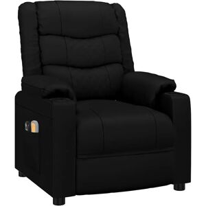 vidaXL Elektrischer Massagesessel - Schwarz - Verstellbar, 6-Punkte, Langlebig vidaXL Elektrischer Massagesessel - Schwarz - Verstellbar, 6-Punkte, Langlebig