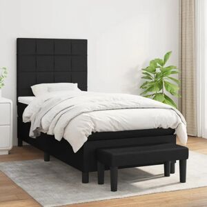 Letto box spring nero Maisonchic 90x200cm Letto box spring nero Maisonchic 90x200cm