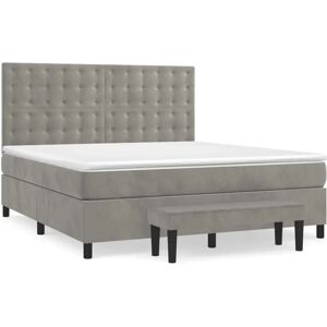 Lit VidaXL avec Matelas à Ressorts - Lit Lit VidaXL avec Matelas à Ressorts - Lit