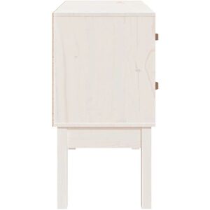 vidaXL 821740 White Solid Pine Sideboard - Sideboard/Buffet vidaXL 821740 White Solid Pine Sideboard - Sideboard/Buffet