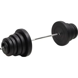 vidaXL Halterstang met Schijven 90 kg - Fitnessapparaat vidaXL Halterstang met Schijven 90 kg - Fitnessapparaat