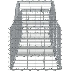 vidaXL Arched Gabion Basket 30 pcs - Garden Decorative Wall vidaXL Arched Gabion Basket 30 pcs - Garden Decorative Wall