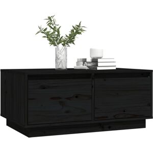 Maisonchic massiv fyrretræ sofabord - Rustikalt naturligt finish - Sofabord Maisonchic massiv fyrretræ sofabord - Rustikalt naturligt finish - Sofabord