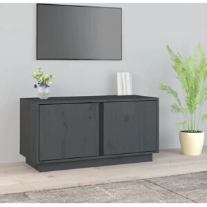 vidaXL Solid Pine TV Cabinet - Stylish & Practical Media Unit vidaXL Solid Pine TV Cabinet - Stylish & Practical Media Unit