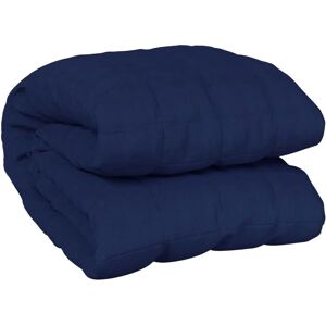 vidaXL Blue Weighted Blanket 220x260 cm - Anxiety Sleep Aid vidaXL Blue Weighted Blanket 220x260 cm - Anxiety Sleep Aid