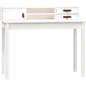 vidaXL White Pine Desk - Desk vidaXL White Pine Desk - Desk