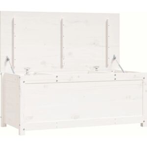 vidaXL White Pine Storage Box - Sturdy, Spacious & Easy Assembly vidaXL White Pine Storage Box - Sturdy, Spacious & Easy Assembly