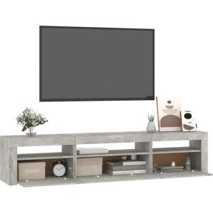 vidaXL TV cabinet with LED lights - TV furniture vidaXL TV cabinet with LED lights - TV furniture