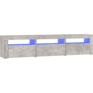 vidaXL TV cabinet with LED lights - TV storage unit vidaXL TV cabinet with LED lights - TV storage unit