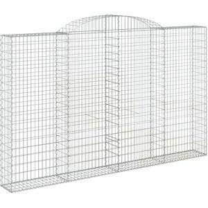 vidaXL Arched Gabion Basket - Stone Basket - Garden Fence vidaXL Arched Gabion Basket - Stone Basket - Garden Fence