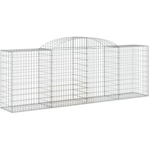 vidaXL Arched Gabion Basket - Garden Decorative Stone Wall vidaXL Arched Gabion Basket - Garden Decorative Stone Wall