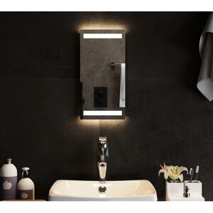 vidaXL 20x40 cm LED kylpyhuonepeili - Vedenkestävä seinäpeili vidaXL 20x40 cm LED kylpyhuonepeili - Vedenkestävä seinäpeili