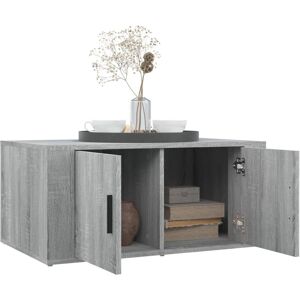 vidaXL 816518 Coffee Table Grey Sonoma Engineered Wood - Coffee Table vidaXL 816518 Coffee Table Grey Sonoma Engineered Wood - Coffee Table