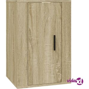 vidaXL Sonoma Oak Wall Mounted TV Cabinet - 40x34.5x60 cm vidaXL Sonoma Oak Wall Mounted TV Cabinet - 40x34.5x60 cm