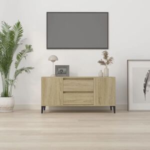 vidaXL Sonoma Oak TV Cabinet - Modern Entertainment Center vidaXL Sonoma Oak TV Cabinet - Modern Entertainment Center