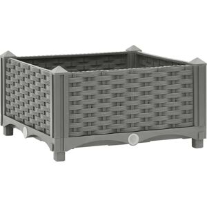 vidaXL Raised Bed 40x40x23 cm - Garden Plant Container vidaXL Raised Bed 40x40x23 cm - Garden Plant Container