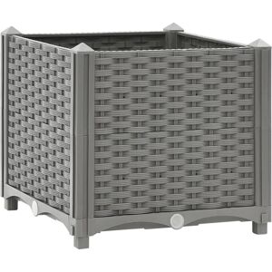 vidaXL Raised Bed Polypropylene Garden Planter - 40x40x38 cm vidaXL Raised Bed Polypropylene Garden Planter - 40x40x38 cm