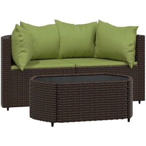 VidaXL Terrasssofa - Wetterfester modulärer Gartenset VidaXL Terrasssofa - Wetterfester modulärer Gartenset
