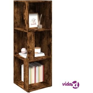 vidaXL Smoked Oak Corner Cabinet 33x33x100 cm - Corner Cabinet vidaXL Smoked Oak Corner Cabinet 33x33x100 cm - Corner Cabinet