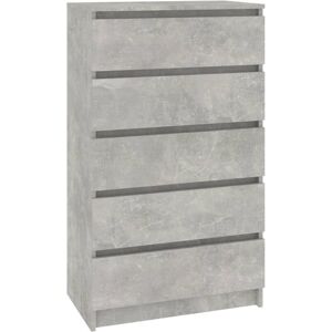 vidaXL 823020 Buffet Gris Béton - Buffet/Meuble de Salon vidaXL 823020 Buffet Gris Béton - Buffet/Meuble de Salon