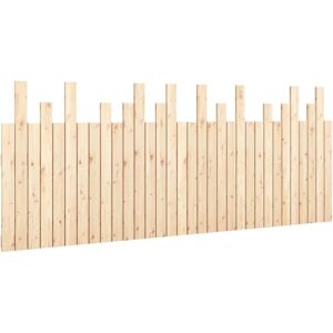 vidaXL Solid Pine Wall Headboard - Bedroom Bed - Wall Mount vidaXL Solid Pine Wall Headboard - Bedroom Bed - Wall Mount