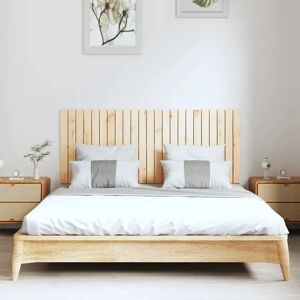 vidaXL Solid Wood Pine Wall Headboard Bed Header - Headboard vidaXL Solid Wood Pine Wall Headboard Bed Header - Headboard