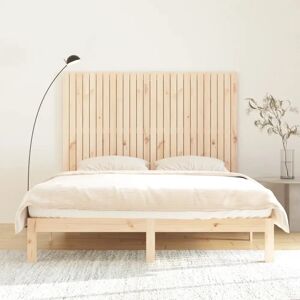 vidaXL Solid Wood Pine Wall Headboard Bed Header - Wall Headboard vidaXL Solid Wood Pine Wall Headboard Bed Header - Wall Headboard