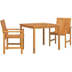 Vidaxl Hage Spise Sett - Massiv Akasjetre, Rustikk & Holdbart Vidaxl Hage Spise Sett - Massiv Akasjetre, Rustikk & Holdbart