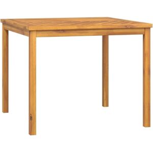 vidaXL Garden Dining Table 90x90x74 cm Solid Wood Acacia - Garden Dining Table vidaXL Garden Dining Table 90x90x74 cm Solid Wood Acacia - Garden Dining Table