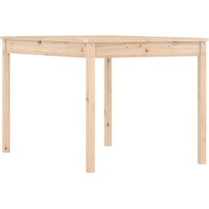 vidaXL Gartentisch - Natürliche Kiefer - 121x82,5x76 cm - Gartentisch vidaXL Gartentisch - Natürliche Kiefer - 121x82,5x76 cm - Gartentisch