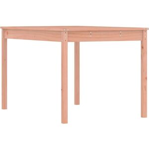 vidaXL Garden Table 121x82.5x76 cm Natural Douglas Wood vidaXL Garden Table 121x82.5x76 cm Natural Douglas Wood