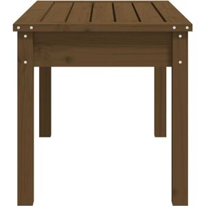 vidaXL Garden Bench Honey Brown Solid Wood Pine - Garden Bench vidaXL Garden Bench Honey Brown Solid Wood Pine - Garden Bench