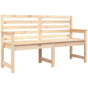 vidaXL Udendørs bænk i massivt grantræ - Havebænk vidaXL Udendørs bænk i massivt grantræ - Havebænk