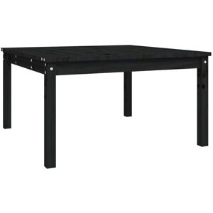 vidaXL Garden Table Black 82,5x82,5x45 cm Pine vidaXL Garden Table Black 82,5x82,5x45 cm Pine