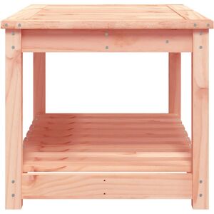 vidaXL Garden Table 82.5x50.5x45 cm Douglas Wood - Wooden Garden Table vidaXL Garden Table 82.5x50.5x45 cm Douglas Wood - Wooden Garden Table