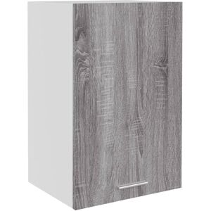 vidaXL Grey Sonoma Hanging Kitchen Cabinet - 40 cm - Engineered Wood vidaXL Grey Sonoma Hanging Kitchen Cabinet - 40 cm - Engineered Wood