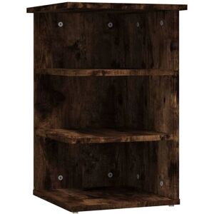 vidaXL Smoked Oak Side Cabinet - Storage Unit, 35x35x55 cm vidaXL Smoked Oak Side Cabinet - Storage Unit, 35x35x55 cm