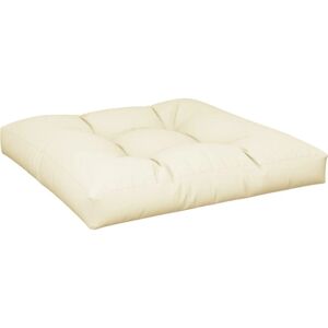 vidaXL Cojín para paleta - Crema - 70x70x12 cm - Pallet cushion vidaXL Cojín para paleta - Crema - 70x70x12 cm - Pallet cushion