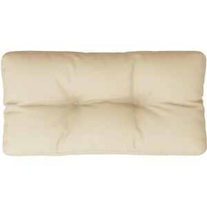 vidaXL Pallet Kussen - Beige - 70x40x12 cm - Tuinmeubilair vidaXL Pallet Kussen - Beige - 70x40x12 cm - Tuinmeubilair