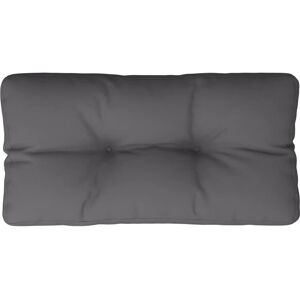 vidaXL Palletkussen - Duurzaam 80x40x12 cm Antraciet Stoff voor Binnen & Buiten vidaXL Palletkussen - Duurzaam 80x40x12 cm Antraciet Stoff voor Binnen & Buiten