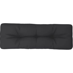 vidaXL Palletkussen Zwart 120x40x12 cm Stof - Pallet Cushion vidaXL Palletkussen Zwart 120x40x12 cm Stof - Pallet Cushion