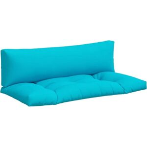 vidaXL Palletpude - 2 stk Turkis Oxford Stoff vidaXL Palletpude - 2 stk Turkis Oxford Stoff